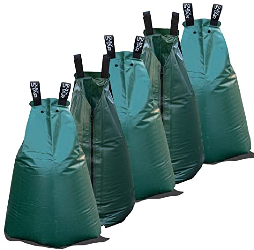 5 Stück Tree bag 75L Baumbewässerungssack Tropfen Wasserbehälter Wassersack von QUICK STAR