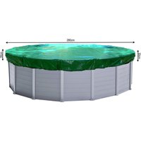 Quick-star - Abdeckplane Pool Rund Planenmaß ø 340cm passend für Größe ø 244-280 cm Winterabdeckplane Poolabdeckung 200g/m² Quick-star - Abdeckplane Pool Rund Planenmaß ø 340cm passend für Größe ø 244-280 cm Winterabdeckplane Poolabdeckung 200g/m² von QUICK-STAR
