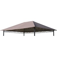 Ersatzdach 3x4m Stil Pavillon Taupe Ersatzplane Ersatzbezug Ersatzdach 3x4m Stil Pavillon Taupe Ersatzplane Ersatzbezug von QUICK-STAR