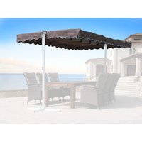 Ersatzdach Standmarkise Dubai 375 x 225 cm Markise Taupe / Beigegrau RAL 7006 von QUICK-STAR