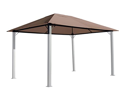 Ersatzdach für Pavillon Paris 3x4m Pavillondach Taupe Ersatzdach für Pavillon Paris 3x4m Pavillondach Taupe von QUICK STAR