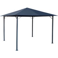 Quick-star - Metall Garten Pavillon Nizza 3x3m Antik Partyzelt Grau ral 7012 Quick-star - Metall Garten Pavillon Nizza 3x3m Antik Partyzelt Grau ral 7012 von QUICK-STAR