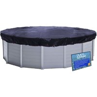 Solarplane Pool Ø 780cm Rund für Pools bis 680 cm Winterabdeckplane Poolabdeckung 200g/m² Schwarz von QUICK-STAR