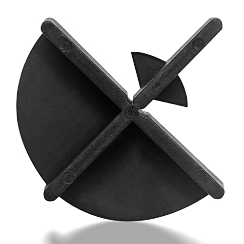 QUICK2FIX® 5mm Tellerfugenkreuz Profi 5mm x 20mm (B x H) - 100 Stück. Mit Sollbruchstelle als T-Stück verwendbar - Made in Germany von QUICK2FIX