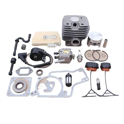 52mm Vergaser Zylinder Kolben Kit for 038 MS380 1119 020 1202 Kettensägen Benzin Garten Werkzeug Teile 52mm Vergaser Zylinder Kolben Kit for 038 MS380 1119 020 1202 Kettensägen Benzin Garten Werkzeug Teile von QUIGHZX