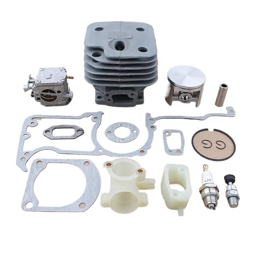 52mm Zylinder Kolben Vergaser Kit for 268 272 272K 272XP 61 Kettensäge 574331601, 503758172 w Ansaugkrümmer 52mm Zylinder Kolben Vergaser Kit for 268 272 272K 272XP 61 Kettensäge 574331601, 503758172 w Ansaugkrümmer von QUIGHZX