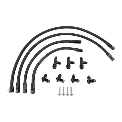 AN4 Motordampfschlauch-Leitungssatz Edelstahl-Geflechtschlauch for LS LSX LS1 LS2 LS6 LM7 von QUIGHZX