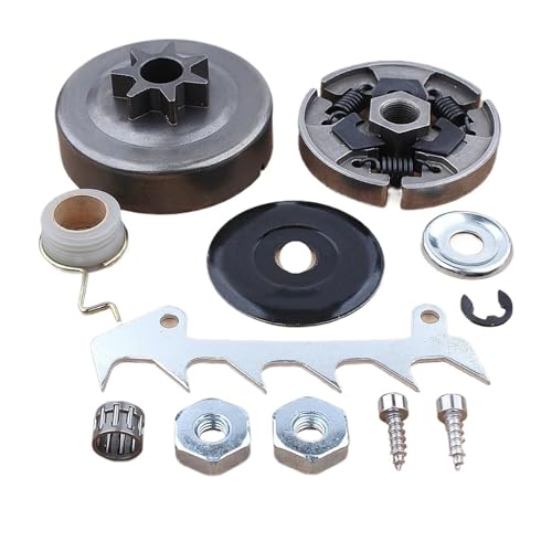 Besdupa Kupplung Trommel Kettenrad Schneckengetriebe Kit for MS230 023 MS250 025 MS210 021 Kettensäge w Unterlegscheibe Felling Dog kostenloser Versand von QUIGHZX