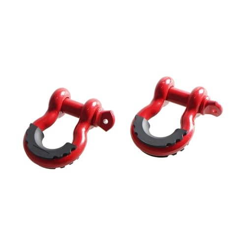Dämon Haken Halterung Vorne Abschlepphaken D Ring Schäkel Halterung 3/4 U-Haken for 2009-2023(U-hook) von QUIGHZX