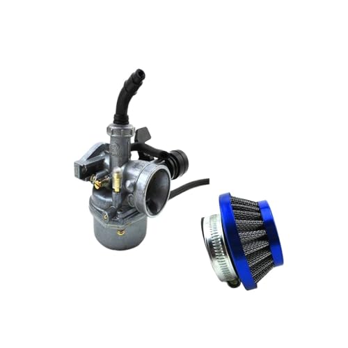 Goten PZ19 19mm Vergaser Carb + 35mm Aluminium Luftfilter Reiniger for 50cc 70cc 90cc 110cc Buggy ATV Quad 4 Wheeler Dirt Pit(Blue) von QUIGHZX