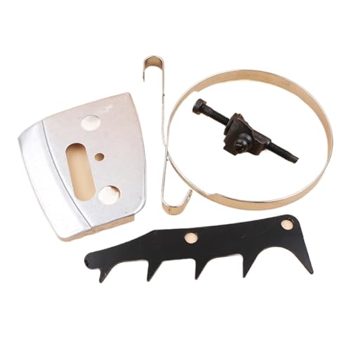 Kettenspanner, Bremsband, Stangenplatte, Felling Dog Bumper Spike Kit, passend for 340 345 350 353 351 346 XP 346XP Kettensägenteile Kettenspanner, Bremsband, Stangenplatte, Felling Dog Bumper Spike Kit, passend for 340 345 350 353 351 346 XP 346XP Kettensägenteile von QUIGHZX