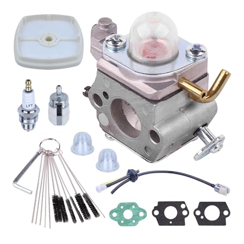 Laubbläser-Vakuumvergaser mit Kohlewerkzeug-Luftfilter for PB-200 PB201 mit Primer-Birne, Luftfilterleitungsteile von QUIGHZX