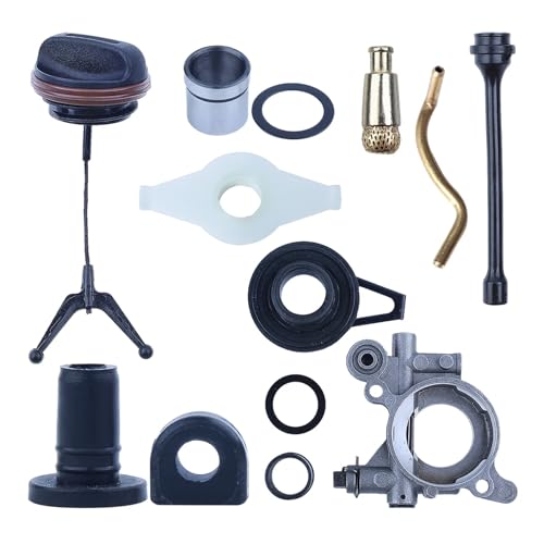 Öler Komplettes Reparaturset for 372XP 365 372 371 362 Kettensäge Kappe Schneckengetriebe Hülsenleitung Gummidichtung Ersatzteil Öler Komplettes Reparaturset for 372XP 365 372 371 362 Kettensäge Kappe Schneckengetriebe Hülsenleitung Gummidichtung Ersatzteil von QUIGHZX