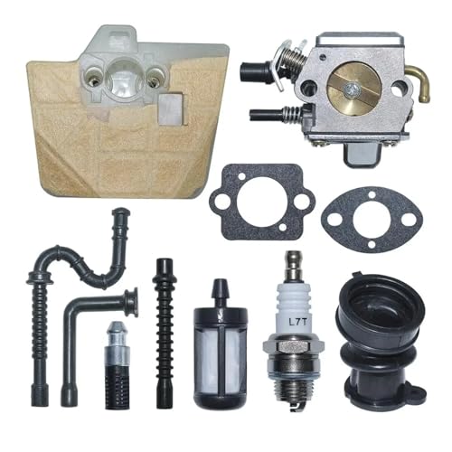 Vergaser Carb Luftfilter Linie Kit for 034 036 MS340 MS350 MS360 Kettensäge Ersetzen 1125 120 0651, C3A-S31A von QUIGHZX