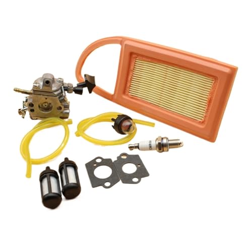 Vergaser Carb Luftfilter Schlauch Primer Birne Tune Up Kit for BR550 BR600 BR500 Rucksack Gebläse C1Q-S183 von QUIGHZX