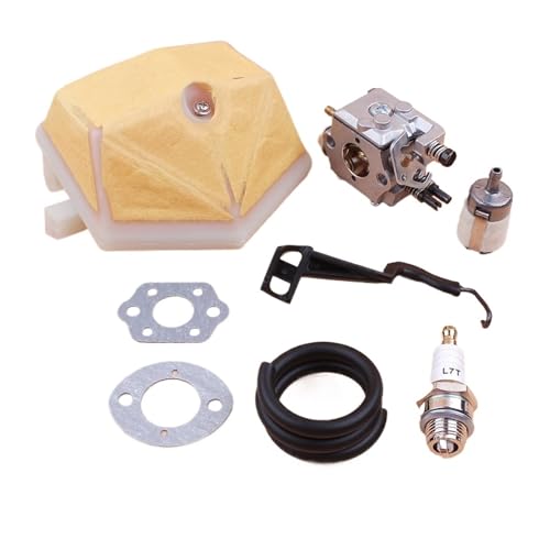 Vergaser Choke Stange Hebel Luftfilter Linie Schlauch Filter Kit for 51 55 Rancher Kettensäge Ersetzen WT-170 Carb von QUIGHZX
