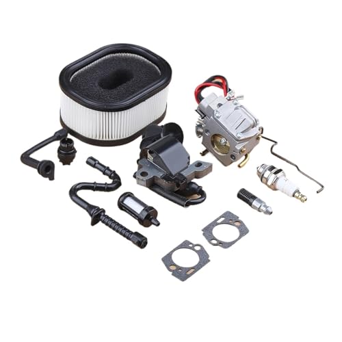 Vergaser-Luftfilter-Zündspulensatz for 044 046 MS440 MS460, ersetzen Sie HD-15C HD-17C Kettensäge 1128 120 0625 von QUIGHZX