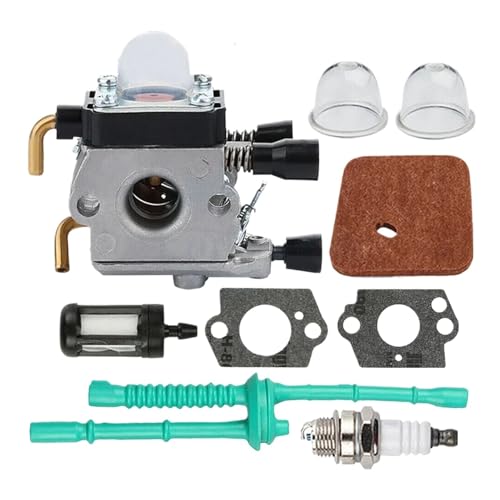 Vergaser for FS38 FS45 FS46 FS55 KM55 FS85 StringTrimmer mit Filter Carb Dichtungen(As Picture 9PCS) von QUIGHZX