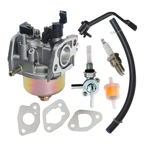 Vergaser for Power Equipment 3500 4000 Watt Generator Motor Carb mit Abschaltung Zündkerze Kit von QUIGHZX