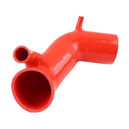 Zubehör Ersatzteile for 2001-2006 2005 E46 3er 325i 330ci Z3 2.5 3.0L Silikon-Ansaugschlauch Rot von QUIGHZX