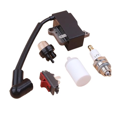 Zündspule Ein/Aus-Schalter Zündkerze Primer Bulb Kit Fit for 235R 232R 232L 240RJ Pinsel Cutter 537038501 Zündspule Ein/Aus-Schalter Zündkerze Primer Bulb Kit Fit for 235R 232R 232L 240RJ Pinsel Cutter 537038501 von QUIGHZX