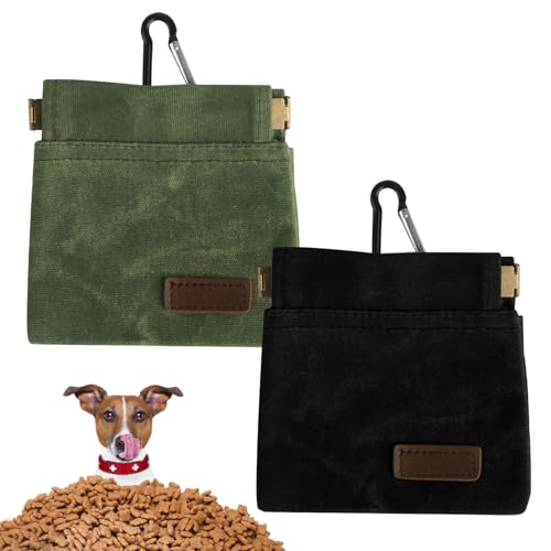 2 StkHunde Leckerlitasche für Hundetraining,Leckerlibeutel für Hundeleckerli Tasche mit auto Verschluss & Karabiner,Freihändige Kleine Futterbeutel Hund Futtertasche Hunde Leckerchenbeutel(2 Farben) 2 StkHunde Leckerlitasche für Hundetraining,Leckerlibeutel für Hundeleckerli Tasche mit auto Verschluss & Karabiner,Freihändige Kleine Futterbeutel Hund Futtertasche Hunde Leckerchenbeutel(2 Farben) von QUIIEOSKIA