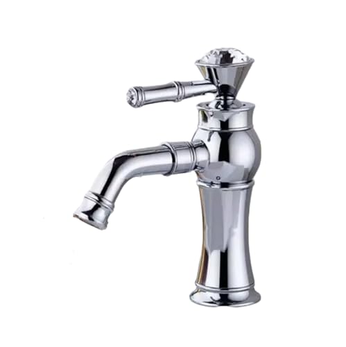 Bad Wasserhahn Diamant-Gold-Wasserhahn Heißes Und Kaltes Badezimmer Vollkupfer-Waschtischarmatur Über Aufsatzbecken Chrom Niedrig Bad Wasserhahn Diamant-Gold-Wasserhahn Heißes Und Kaltes Badezimmer Vollkupfer-Waschtischarmatur Über Aufsatzbecken Chrom Niedrig von QUINTO