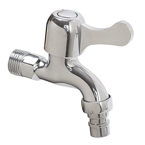 Garten Wasserhähn Bautechnik Legierung Galvanik Waschmaschine Wasserhahn Mopp Pool Balkon Wasserhahn Scharfer Mund Schnellöffner Wasserhahn Kunststoffkern von QUINTO