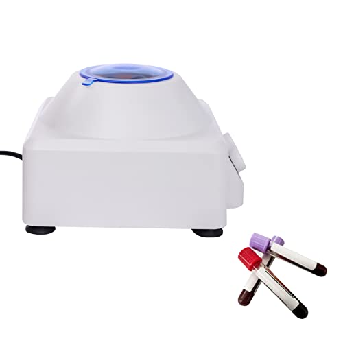 Elektrischer Entsafter, 30 W, digital, für Büro, mit Zeit- und Geschwindigkeitseinstellung, 10 ml x 6 Rotoren für Labor, Schule, Wissenschaft, Plasmaforschung von QUIOTUIR