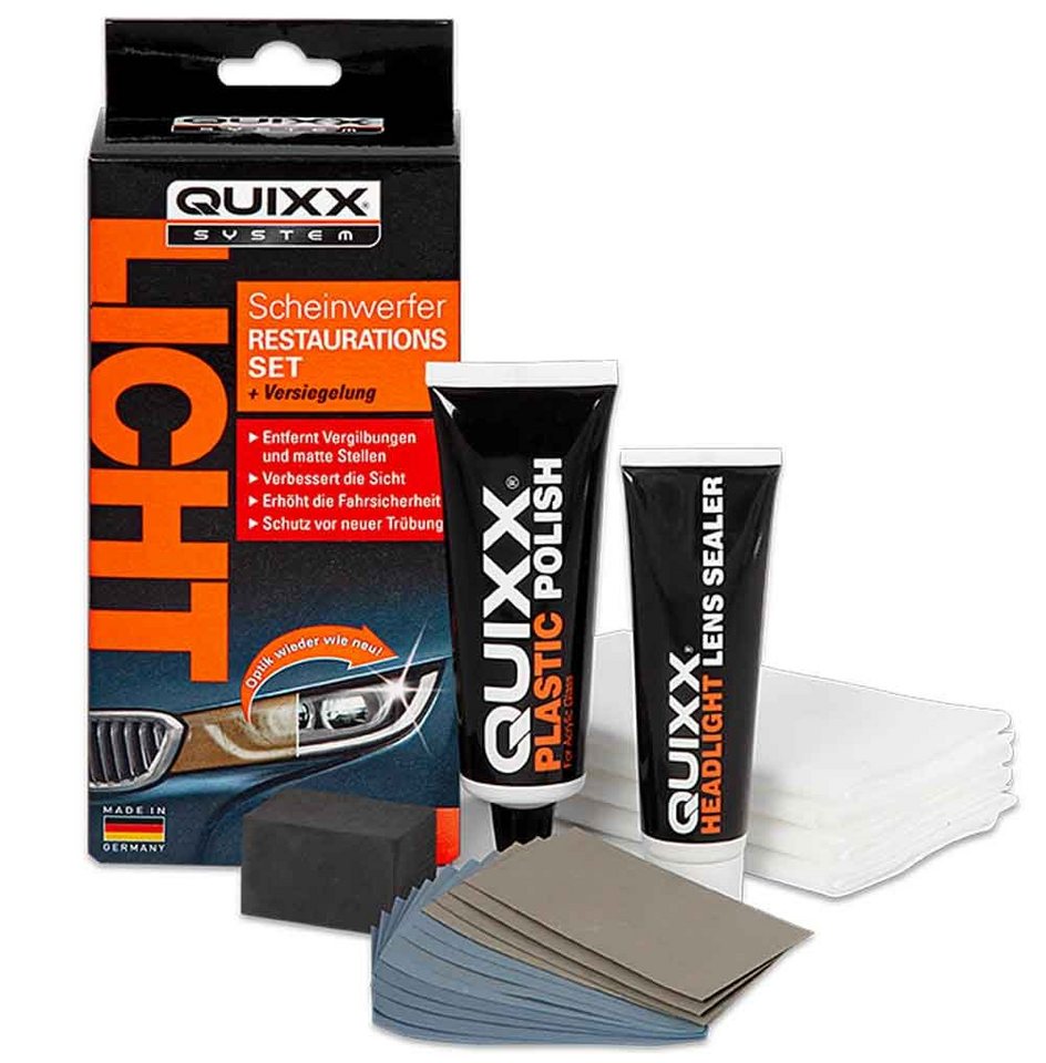 QUIXX Reparatur-Set Quixx Scheinwerfer Restaurations Kit 50251 von QUIXX