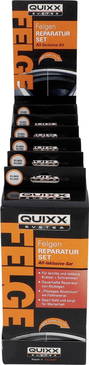 QUIXX Felgen Reparatur-Set 5-teilig von QUIXX