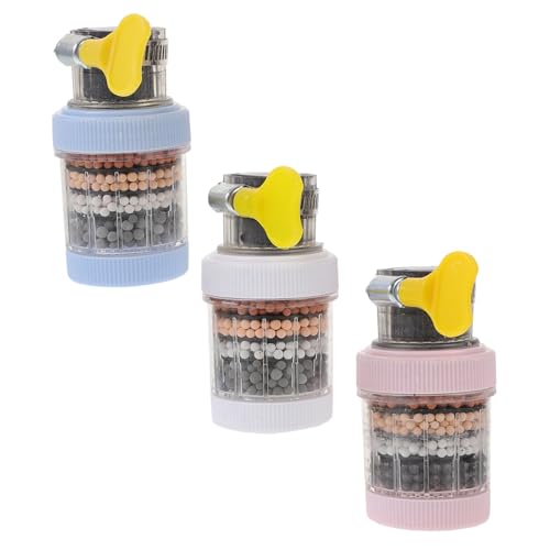 QUMIIRITY 1 Satz Faucet Wasserfilter Set Teilig mit Lagiger Filtration Abnehmbar für Einfache Kompatibel mit Küchenarmaturen Entfernt Verunreinigungen und Verbessert die Wasserqualität von QUMIIRITY
