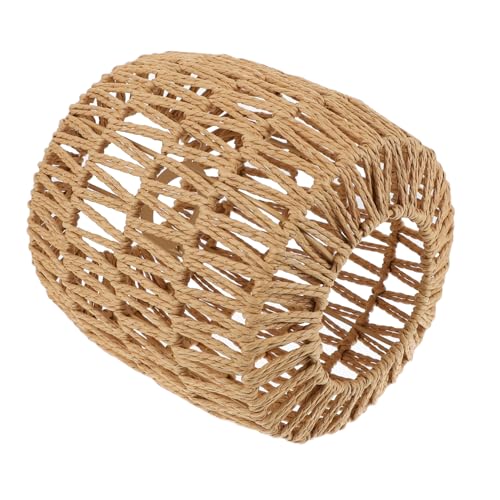 QUMIIRITY 1 Stück Deckenlampe Abdeckung Simulierter Rattan Lampenschirm für Hängelampe Design für Restaurant Bar und Wohnzimmer Langlebig und QUMIIRITY 1 Stück Deckenlampe Abdeckung Simulierter Rattan Lampenschirm für Hängelampe Design für Restaurant Bar und Wohnzimmer Langlebig und von QUMIIRITY