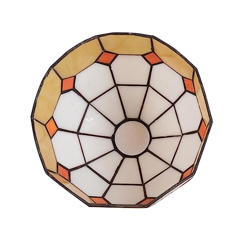 QUMIIRITY 1 Stück Retro Lampenschirm Farbige Deckenleuchte für Fassung für Wand Decken und Stehlampen Hochtransparente Oberfläche Stilvoller Vintage Look QUMIIRITY 1 Stück Retro Lampenschirm Farbige Deckenleuchte für Fassung für Wand Decken und Stehlampen Hochtransparente Oberfläche Stilvoller Vintage Look von QUMIIRITY