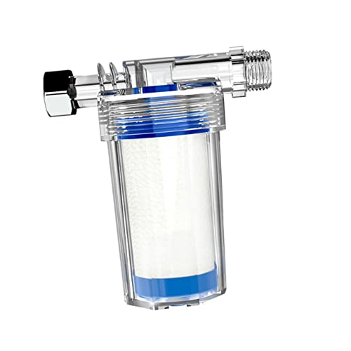 QUMIIRITY 1 Stück Wasserfiltrationswerkzeug Duschkopf Filter mit Filterelementen Blau Effektiver Wasserfilter für Küche Badezimmer Waschmaschine und Toilette Chemikalien und Verbessert die von QUMIIRITY