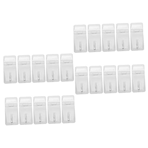 QUMIIRITY 10 Sätze Transparente Hasp Verschlüsse Teiliges für Schmuckboxen Praktische und Dekorative Boxenverschlüsse für DIY Projekte Kompatibel mit Kleinen Schränken und von QUMIIRITY