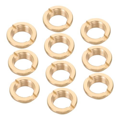 QUMIIRITY 10 Stück Uhrwerk Muttern für Quarz Uhrmechanismen Langlebig Geräuscharm für DIY Uhrenreparaturen und Ersatzteile QUMIIRITY 10 Stück Uhrwerk Muttern für Quarz Uhrmechanismen Langlebig Geräuscharm für DIY Uhrenreparaturen und Ersatzteile von QUMIIRITY