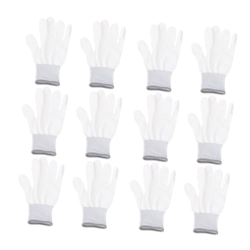 QUMIIRITY 12 Paare Nylon Arbeitshandschuhe mit PU Beschichtung Antistatisch Rutschfest Strapazierfähig Ergonomisch Langlebig Mittlere Industriehandschuhe für Präzise Montage und Schutz QUMIIRITY 12 Paare Nylon Arbeitshandschuhe mit PU Beschichtung Antistatisch Rutschfest Strapazierfähig Ergonomisch Langlebig Mittlere Industriehandschuhe für Präzise Montage und Schutz von QUMIIRITY