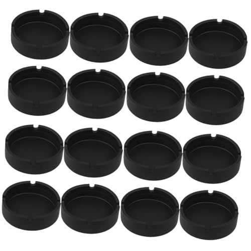 QUMIIRITY 4sets Silikon Aschenbecher Wiederverwendbare Asche Container Home Decor Asche Tablett Robust 4 Stücke * 4 von QUMIIRITY