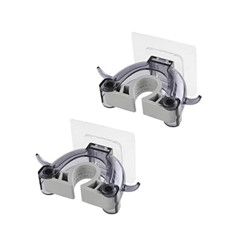 QUMIIRITY 2stücke Mopphalter Mit Einzelschnalle Nahtloser Mopphaken Besenaufhänger-Clip Wandmontage Organizer Für Zuhause Küche Badezimmer Aus Robustem Kunststoffmaterial QUMIIRITY 2stücke Mopphalter Mit Einzelschnalle Nahtloser Mopphaken Besenaufhänger-Clip Wandmontage Organizer Für Zuhause Küche Badezimmer Aus Robustem Kunststoffmaterial von QUMIIRITY