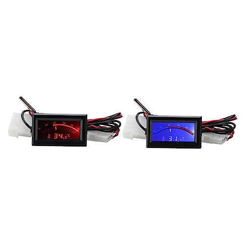 QUMIIRITY 2 Stück Eingebettete Digitale Elektronische Thermometer mit Großem Display für Küche Kühlschrank Wassertank und Präzise Temperaturmessung für Lebensmittelsicherheit QUMIIRITY 2 Stück Eingebettete Digitale Elektronische Thermometer mit Großem Display für Küche Kühlschrank Wassertank und Präzise Temperaturmessung für Lebensmittelsicherheit von QUMIIRITY