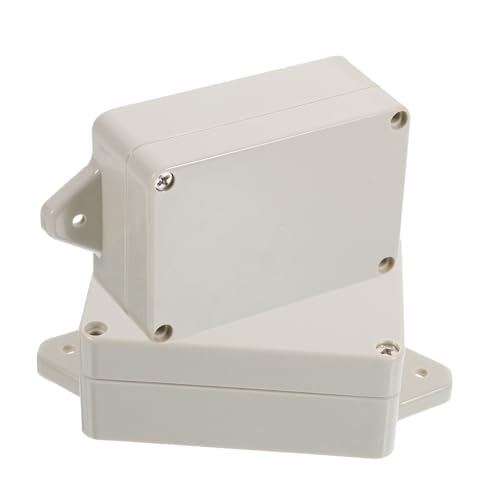 QUMIIRITY 2 Stück Elektrische Verteilerdose aus Robustem Kunststoff Wasserdichtes Power Junction Box Gehäuse Teilig Stabile Projektbox für Elektronik mit Guter Wärmeableitung Einfache QUMIIRITY 2 Stück Elektrische Verteilerdose aus Robustem Kunststoff Wasserdichtes Power Junction Box Gehäuse Teilig Stabile Projektbox für Elektronik mit Guter Wärmeableitung Einfache von QUMIIRITY