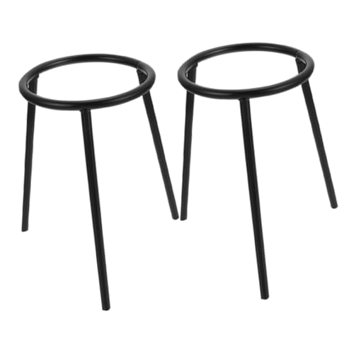 QUMIIRITY 2 Stück Laboratory Iron Tripod Stand Heavy Duty Lamp Support Holder mit Hoher Temperaturbeständigkeit Stabilem Design für Laborexperimente und Wärmelampen Schwarz QUMIIRITY 2 Stück Laboratory Iron Tripod Stand Heavy Duty Lamp Support Holder mit Hoher Temperaturbeständigkeit Stabilem Design für Laborexperimente und Wärmelampen Schwarz von QUMIIRITY