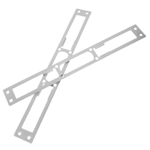 QUMIIRITY 2 Stück Türschlagplatten Verstärkung für Außentüren Installieren Vielseitig Einsetzbar für Türschlösser und Holzabschlüsse QUMIIRITY 2 Stück Türschlagplatten Verstärkung für Außentüren Installieren Vielseitig Einsetzbar für Türschlösser und Holzabschlüsse von QUMIIRITY