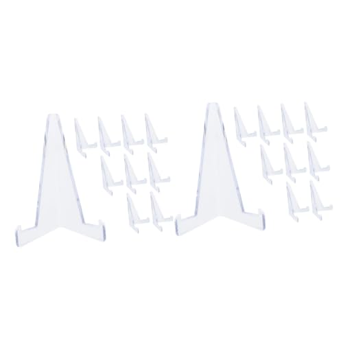 QUMIIRITY 20 Stk Spielkartenhalter Anzeigehalterung Anzeigen Ausstellungsständer Zeigen Lagerregal Kleine Staffeleien Mini Staffelei Steht Münzständer Tablet-stativ Plastik Transparent QUMIIRITY 20 Stk Spielkartenhalter Anzeigehalterung Anzeigen Ausstellungsständer Zeigen Lagerregal Kleine Staffeleien Mini Staffelei Steht Münzständer Tablet-stativ Plastik Transparent von QUMIIRITY