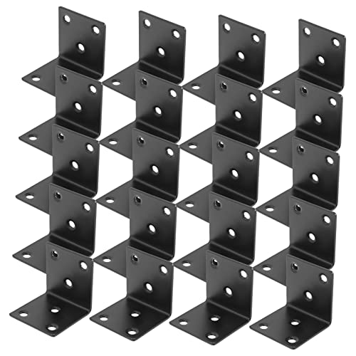 QUMIIRITY 20 Stück Eckwinkel Förmige Winkelverbinder für Möbelbau DIY Projekte und Korrosionsbeständig für Betten Stühle und QUMIIRITY 20 Stück Eckwinkel Förmige Winkelverbinder für Möbelbau DIY Projekte und Korrosionsbeständig für Betten Stühle und von QUMIIRITY