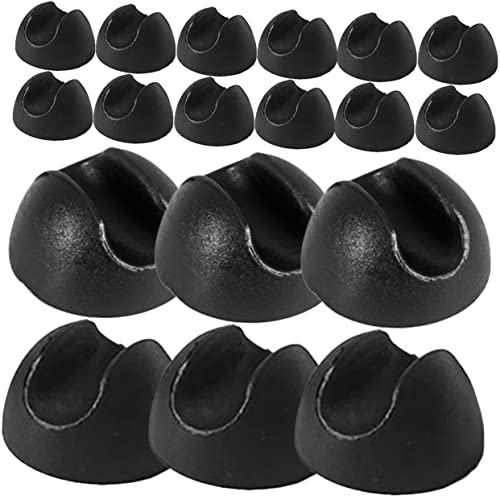 QUMIIRITY 20 Stück Tischbein Schutzkappen rutschfeste Möbelschoner für Stühle und Tische für Barhocker Küchensessel Esszimmerstühle und Effektiver Bodenschutz für Fliesenböden von QUMIIRITY