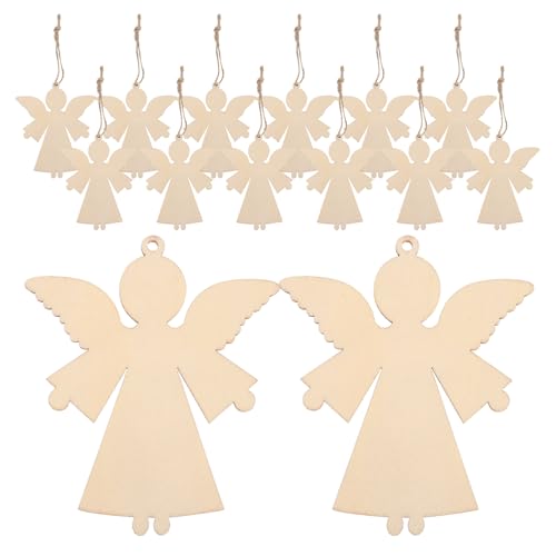 QUMIIRITY 20 Stück Weihnachtsornamente Aus Holz Zum Bemalen DIY Blank Unlackiert Holzausschnitt Ornament Erntedankfest Hochzeit Geburtstag Hängedekoration 105 X 9 Cm QUMIIRITY 20 Stück Weihnachtsornamente Aus Holz Zum Bemalen DIY Blank Unlackiert Holzausschnitt Ornament Erntedankfest Hochzeit Geburtstag Hängedekoration 105 X 9 Cm von QUMIIRITY