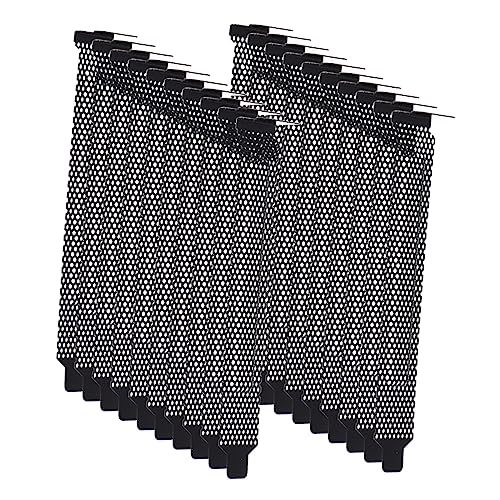 QUMIIRITY 20stücke Pci-steckplatzabdeckung Aus Metallgeflecht Mit Kühllüfter Gehäuse-bitblock Für Pc-gehäuse Schwarz Leicht Zu Reinigen Und Installieren Passend Für Matx Und ATX-gehäuse QUMIIRITY 20stücke Pci-steckplatzabdeckung Aus Metallgeflecht Mit Kühllüfter Gehäuse-bitblock Für Pc-gehäuse Schwarz Leicht Zu Reinigen Und Installieren Passend Für Matx Und ATX-gehäuse von QUMIIRITY
