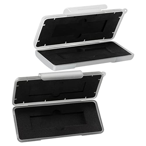 QUMIIRITY 2stücke Ssd Festplatte Tragetasche Gehäuse Schutzbox Für Ssd Aufbewahrungsbox Mit Schaumstofffutter Und Leichtem Öffnen Für Computerzubehör von QUMIIRITY